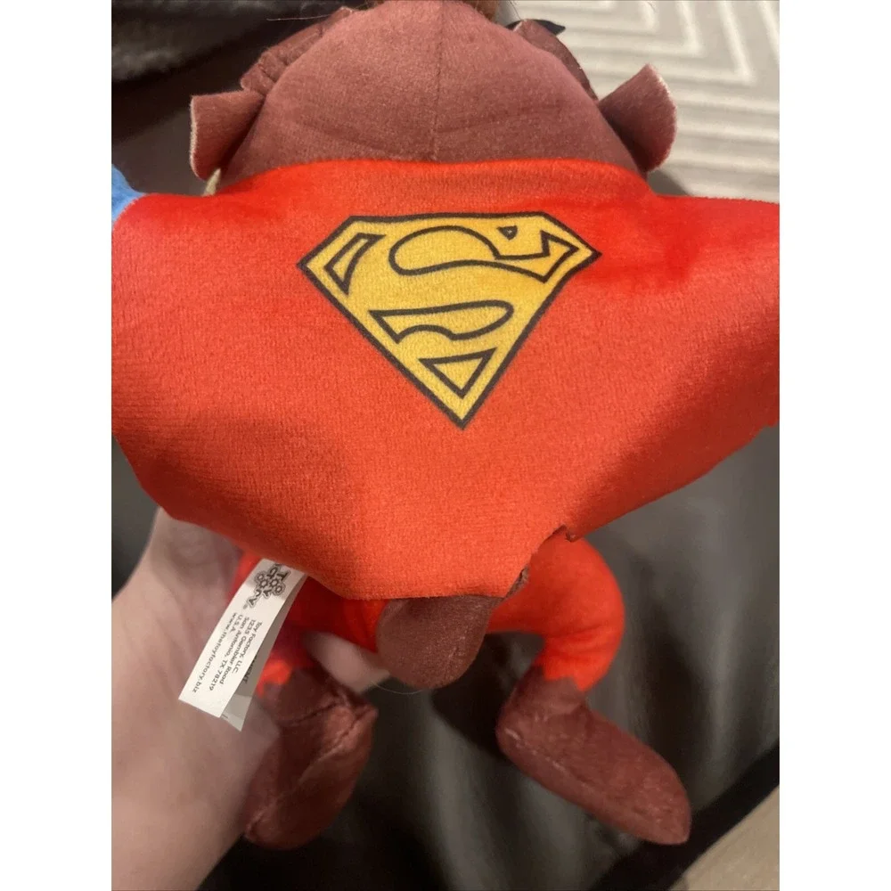 Looney Tunes DC Comics Superman Tazz Superhero Costume Plush